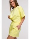 BeWear B295 Szorty z kieszeniami - cytrynowe