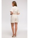 BeWear B295 Szorty z kieszeniami - waniliowe