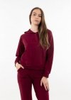 D Karen Bluza Seattle H1 BORDO BAWEŁNA
