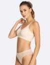 Julimex BIUSTONOSZ JULIMEX SIMPLE BRA TOP BEŻOWY