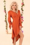 Merribel Mallani Brick Red D51 sukienka