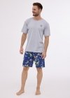 CORNETTE PIŻAMA MĘSKA 326/272 DINOSAUR 2 KR R.3XL-5XL