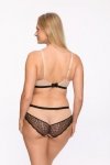 GAIA BIUSTONOSZ SEMI-SOFT NATHALIE BSO 1286 CZARNO-BEŻOWY