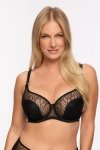 GAIA BIUSTONOSZ SEMI-SOFT SABINA BSO 1301 CZARNY