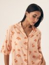 ESOTIQ & HENDERSON PIŻAMA DAMSKA NARANJA 42686 KR