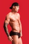 Alpha Male Kąpielówki Aero Black (kieszonka Push-up)