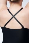 Julimex Halka 222 Basic Slip Poen Biust Czarna