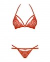 Obsessive Komplet Secret of Love 838-SET-3 Czerwony