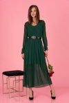 Merribel Sukienka Mariedam Dark Green + pasek GRAETIS!