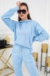 Vittoria Ventini Komplet dzianinowy Roxy PU1122 Baby Blue