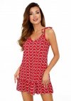 Donna Koszulka Love Red