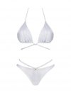Obsessive Kostium kąpielowy Blancossa bikini Białe