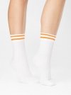 Fiore Skarpetki Player 80 Den White-Orange