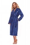 L&L Szlafrok Lux Long 2312 Navy