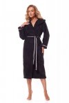 L&L Szlafrok Soft Long 2322 Czarny