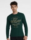Henderson Piżama Imress 40952-79X Ciemnozielono-Czarny