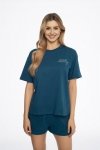 Henderson Ladies Piżama Abstract 41314-69X Morska