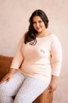 Taro Piżama Ariella 3257 Morelowa