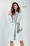 Taro Szlafrok Brigitte 3211 Miętowy Frotte