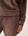 Henderson Ladies Piżama Fain 41892-84X Coffie