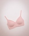 Julimex Biustonosz Simple t-shirt Bra Różowy