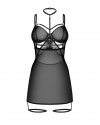 Obsessive Koszula nocna Arrowel Black