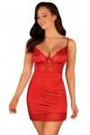 Obsessive Lovica chemise bielizna nocna komplet koszulka + stringi