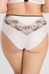 Gorsenia K841 Black-White bielizna majtki figi