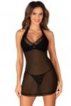 Obsessive Medilla chemise bielizna nocna komplet koszulka + stringi