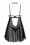 Obsessive Donarella babydoll bielizna nocna komplet koszulka + stringi
