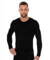 Brubeck Koszulka LS01120A czarna