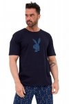 Cornette Piżama męska Rabbit 326/190 granatowa plus
