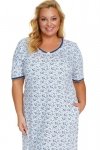 Doctornap Koszula nocna TB 5157 navy bloom plus