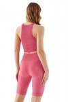 Gabriella Top Seamless halter rib 1203 rose