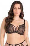 Gorsenia Biustonosz Black to black 834 czarny