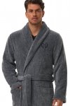 Esotiq-Henderson Szlafrok Hug 41934 granatowy