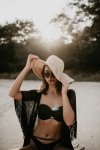 Kris line Biustonosz kąpielowy Beach balkonette MHM czarny