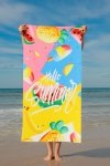 Noviti Ręcznik plażowy 70x140 Owoce wielokolorowy