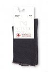 Noviti Skarpety SB 103 U 02 medical grafitowe
