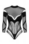 Obsessive Body otwarte B135 czarne