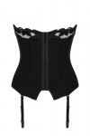 Obsessive Gorset Editya czarny