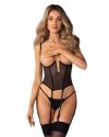 Obsessive Gorset Euphori czarny