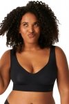 Sloggi Biustonosz Bralette Zero Feel EX czarny