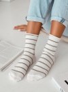 Skarpety Milena 0200-162 Cienkie Paski 37-41