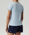 Piżama Atlantic NLP-490/01 kr/r S-XL