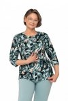 Piżama Martel Maria II 201 3/4 M-2XL damska rozpinana