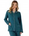 Piżama Leveza Newena 1478 dł/r M-2XL rozpinana