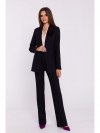 Stylove S370 Marynarka z kwiatkiem - czarna - WYSYŁKA 24H