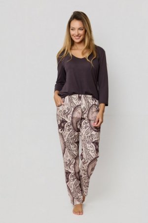 MEFEMI BY NIPPLEX Piżama Iris długa PU83