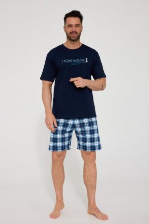 CORNETTE PIŻAMA MĘSKA KR 326/215 LIGHTHOUSE BIG